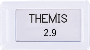 Etikett Themis 86 x 43 mm
